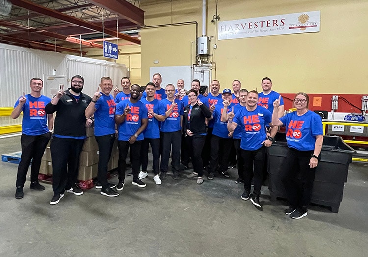 Kansas City teammates Day of Service Meal Packing Hendrick Cars.jpg